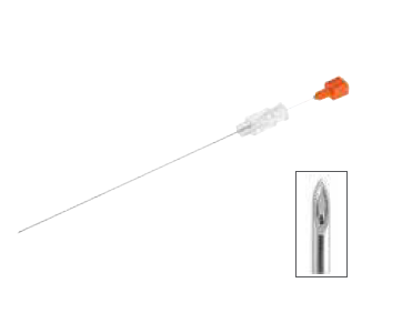 Спінальна голка заточка типу Квінке 23Gх0.64 × 90мм BD 405240